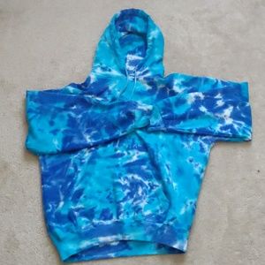 Blue Ocean Tie Dye hoodie